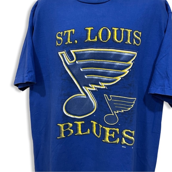 Vintage 90s St.Louis Blues T-Shirt - Picture 2 of 3